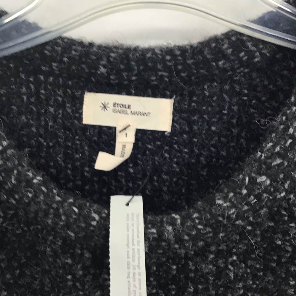 E’toile Isabella Marant NWT Ikala Wool Alpaca Blend Tunic Dress/Top Gray Size 1 - Picture 5 of 11
